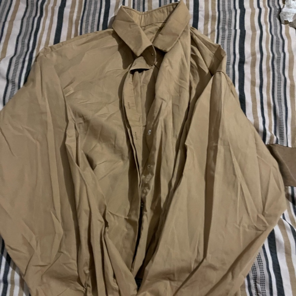 Button Up Dress Tops